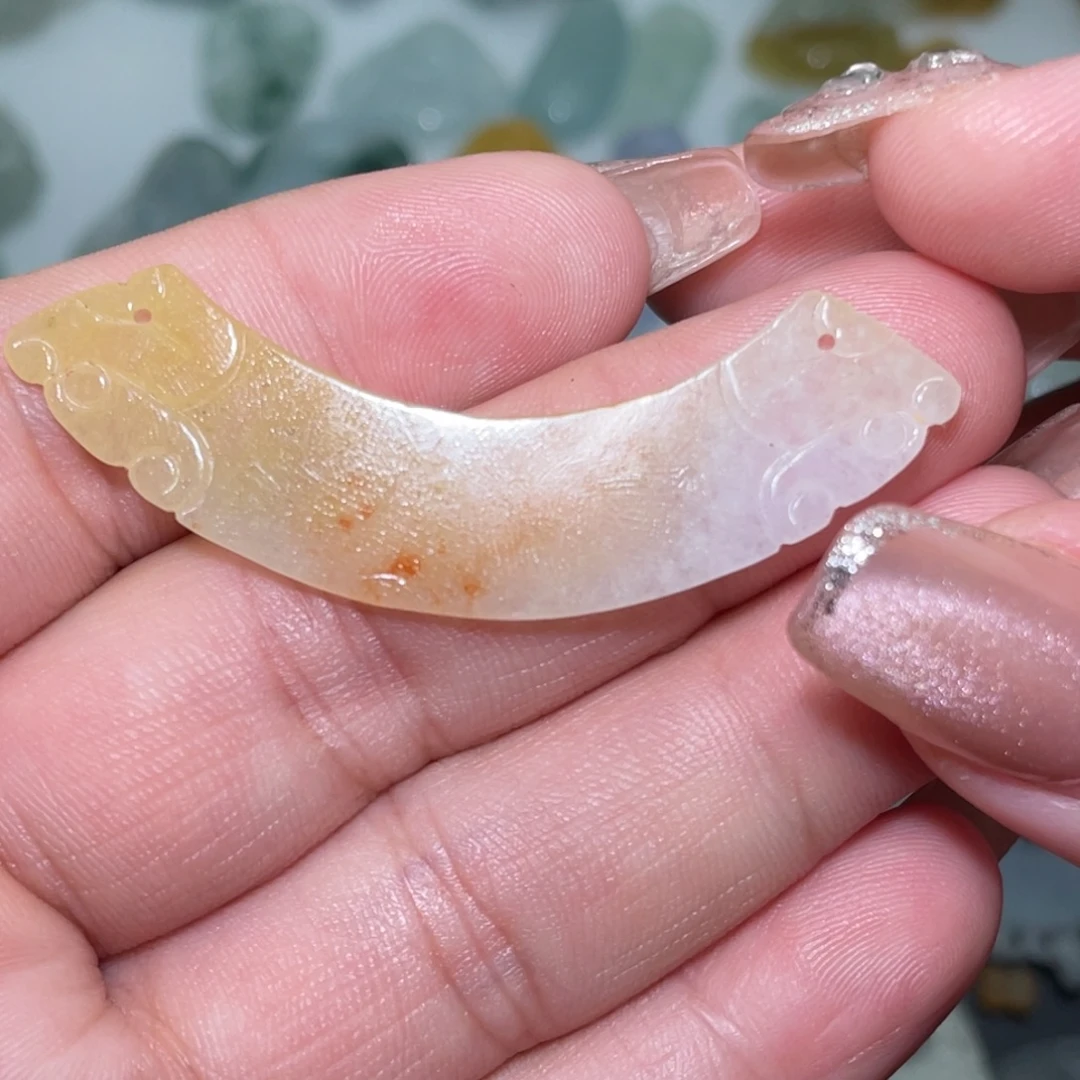 定制翡翠未镶嵌玉横