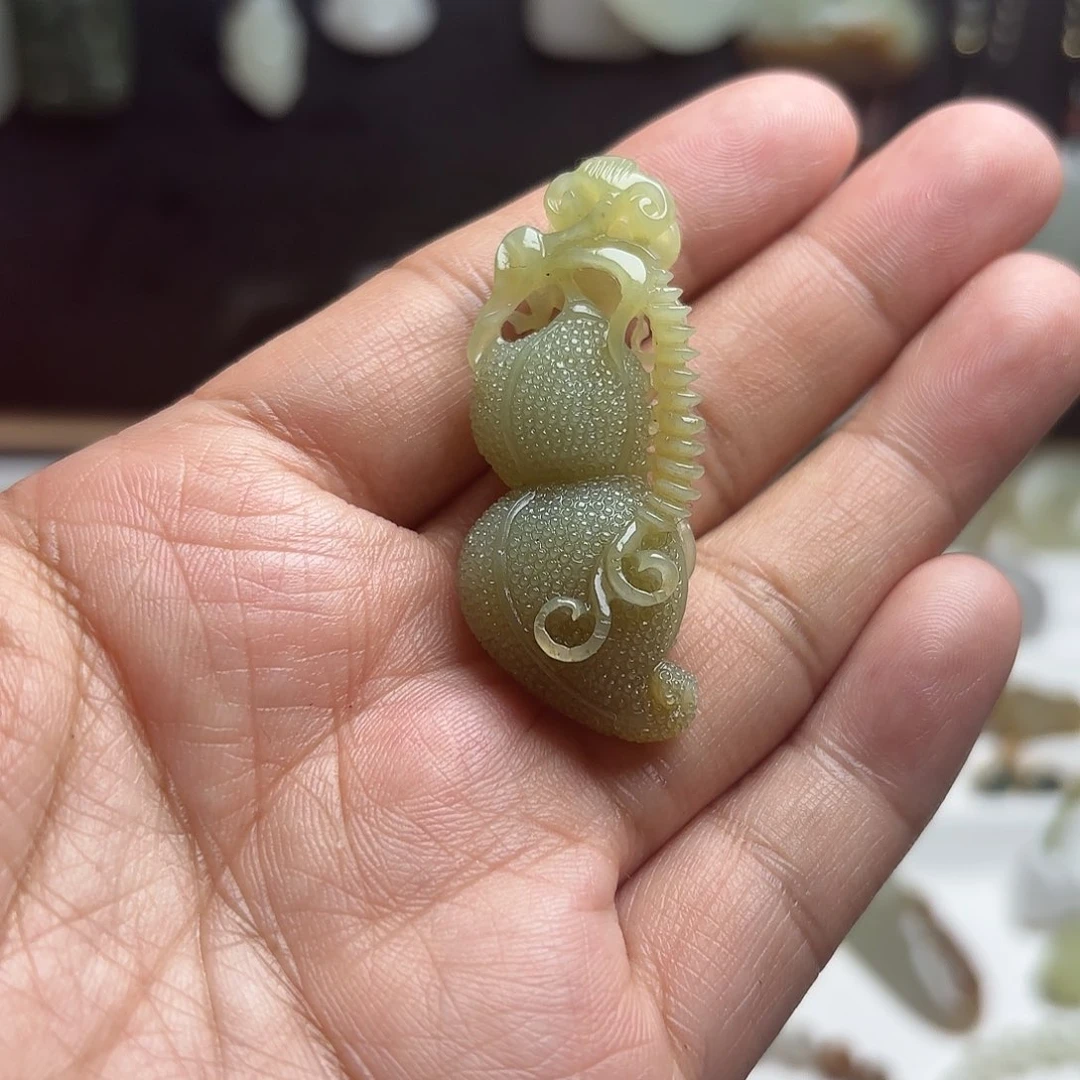 和田玉颈饰未镶嵌順****神