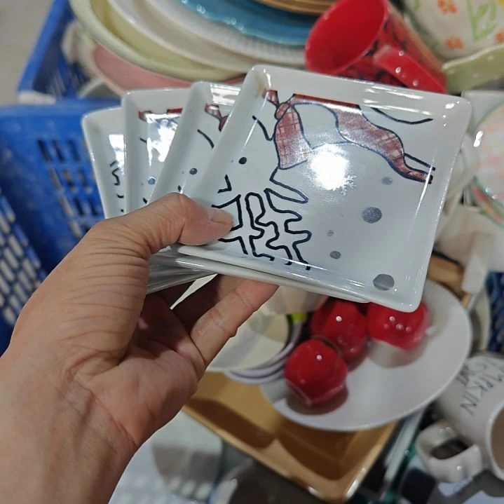 瓷片陶瓷杯碗盘微瑕介意慎拍