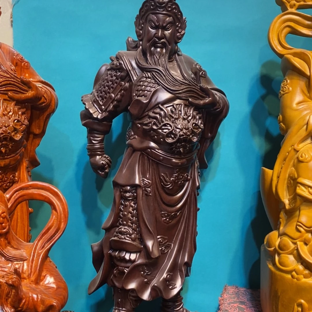 S***f风车木（黑檀木）48高度横刀工艺品