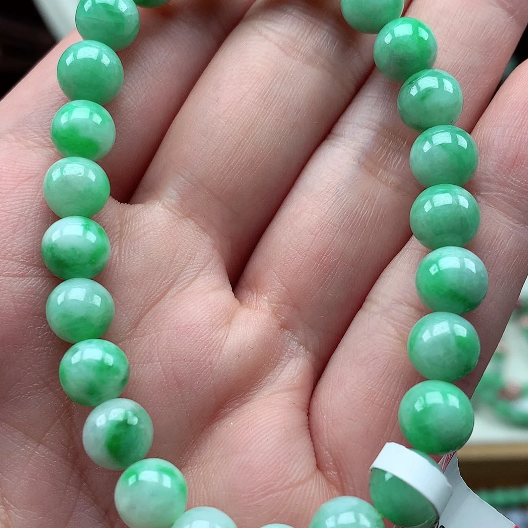 翡翠未镶嵌手链翡翠