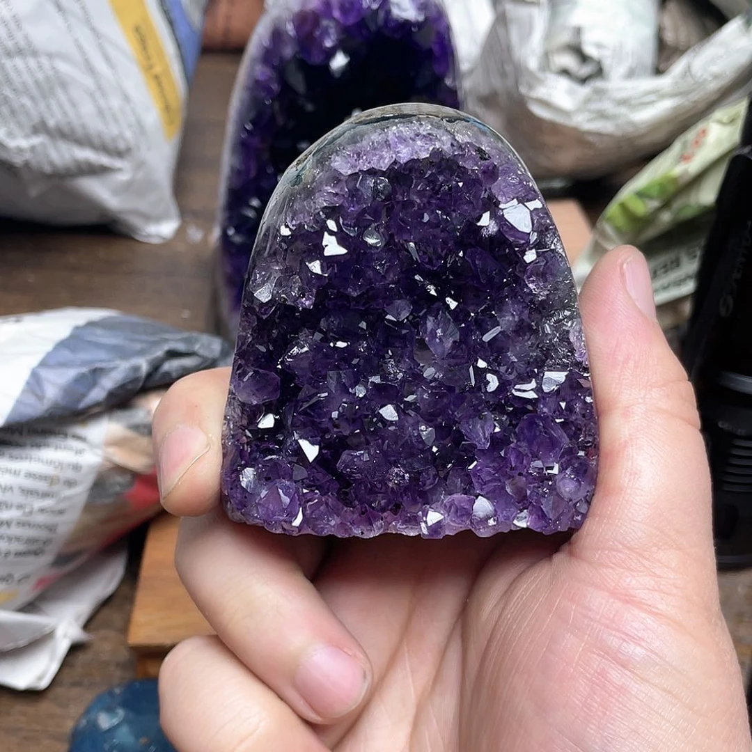 紫晶大型摆件（非配饰）未镶嵌