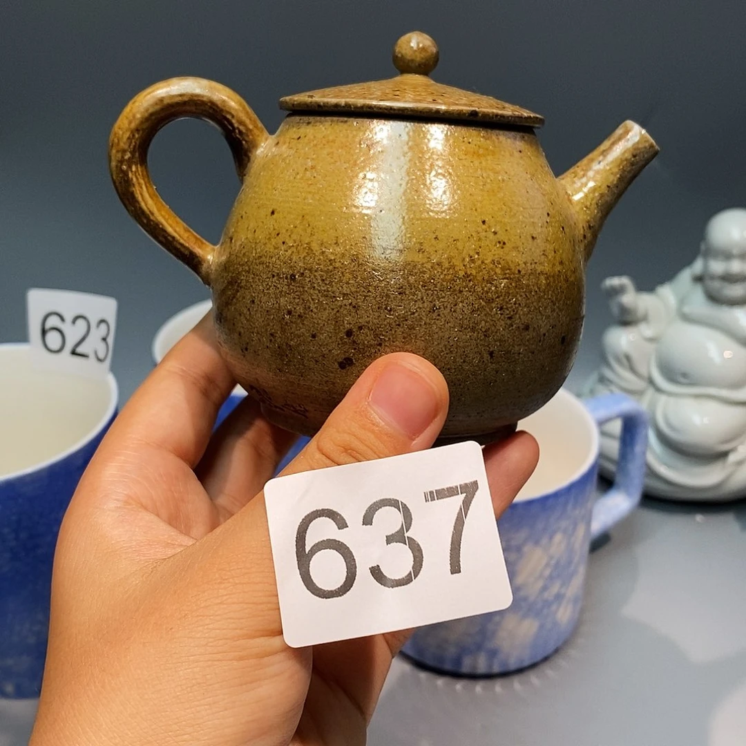 柴烧侘寂风手作茶器