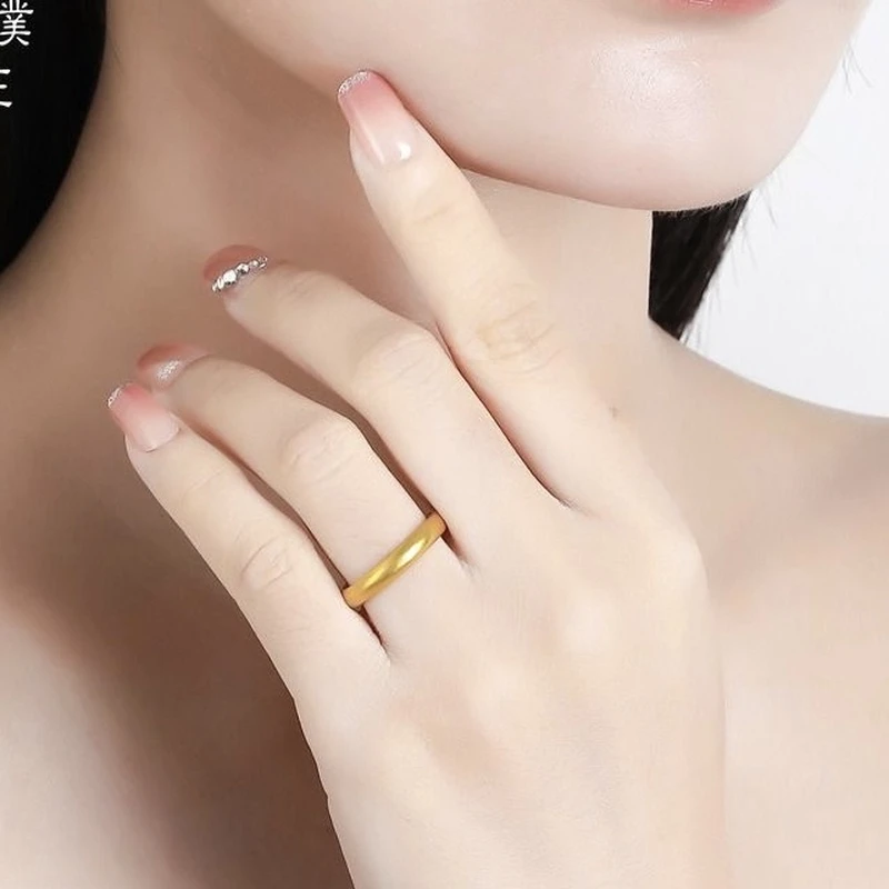 合金戒指 泥鳅背素圈戒指《点进去选圈口》