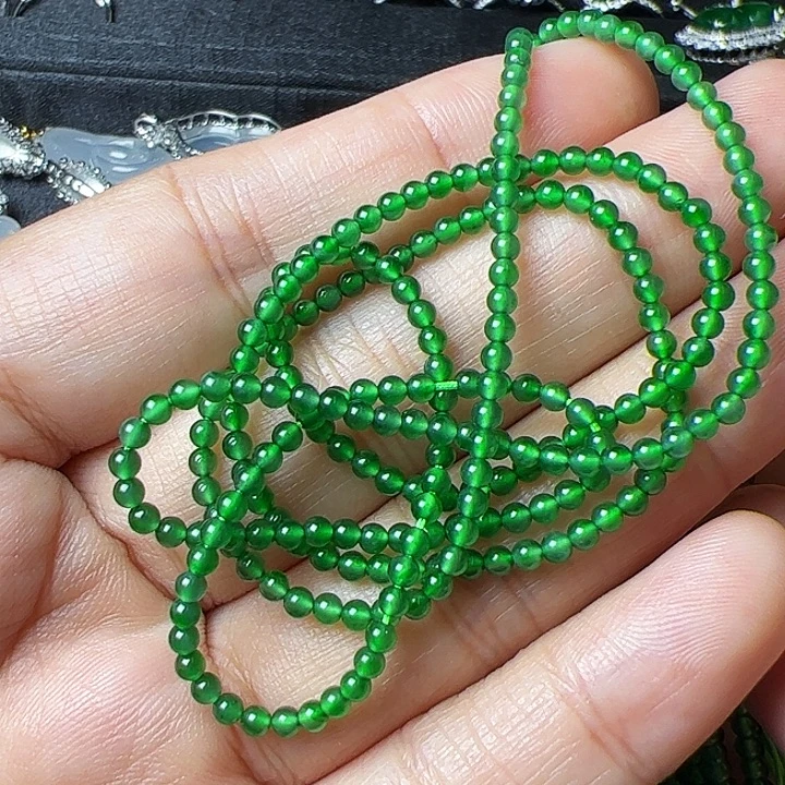 翡翠未镶嵌项链翡翠