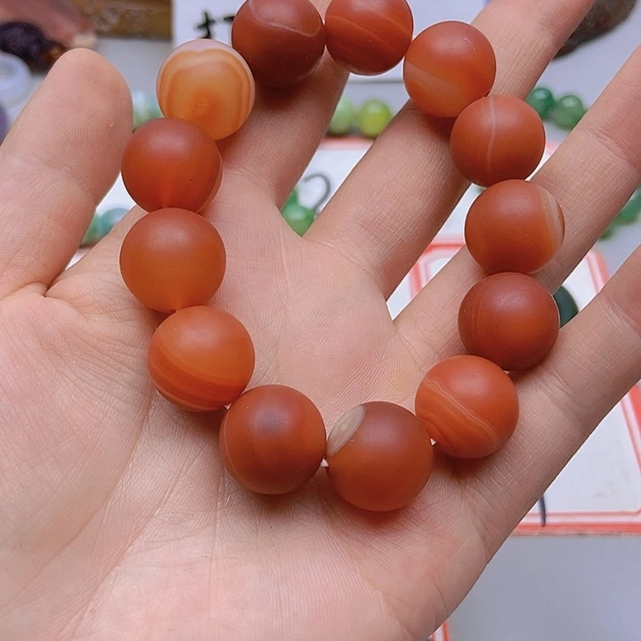 【闪购商品】玛瑙/玉髓未镶嵌珠宝半成品酥*茶