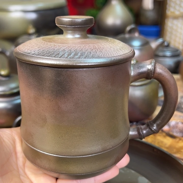 陶瓷柴烧坭兴陶330cc