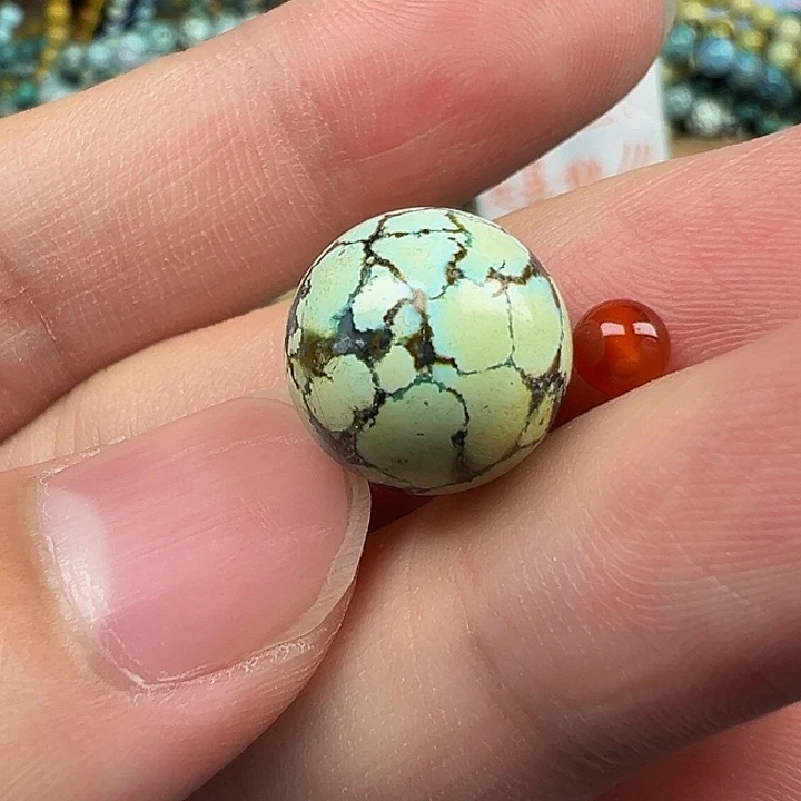 南红玛瑙未镶嵌配饰卡12.7