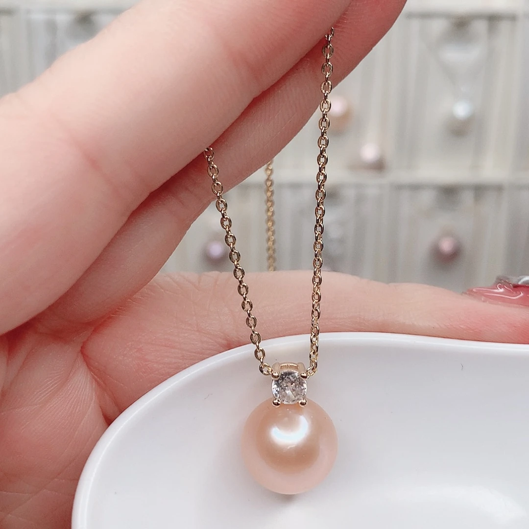 淡水珍珠合金吊坠(赠链)