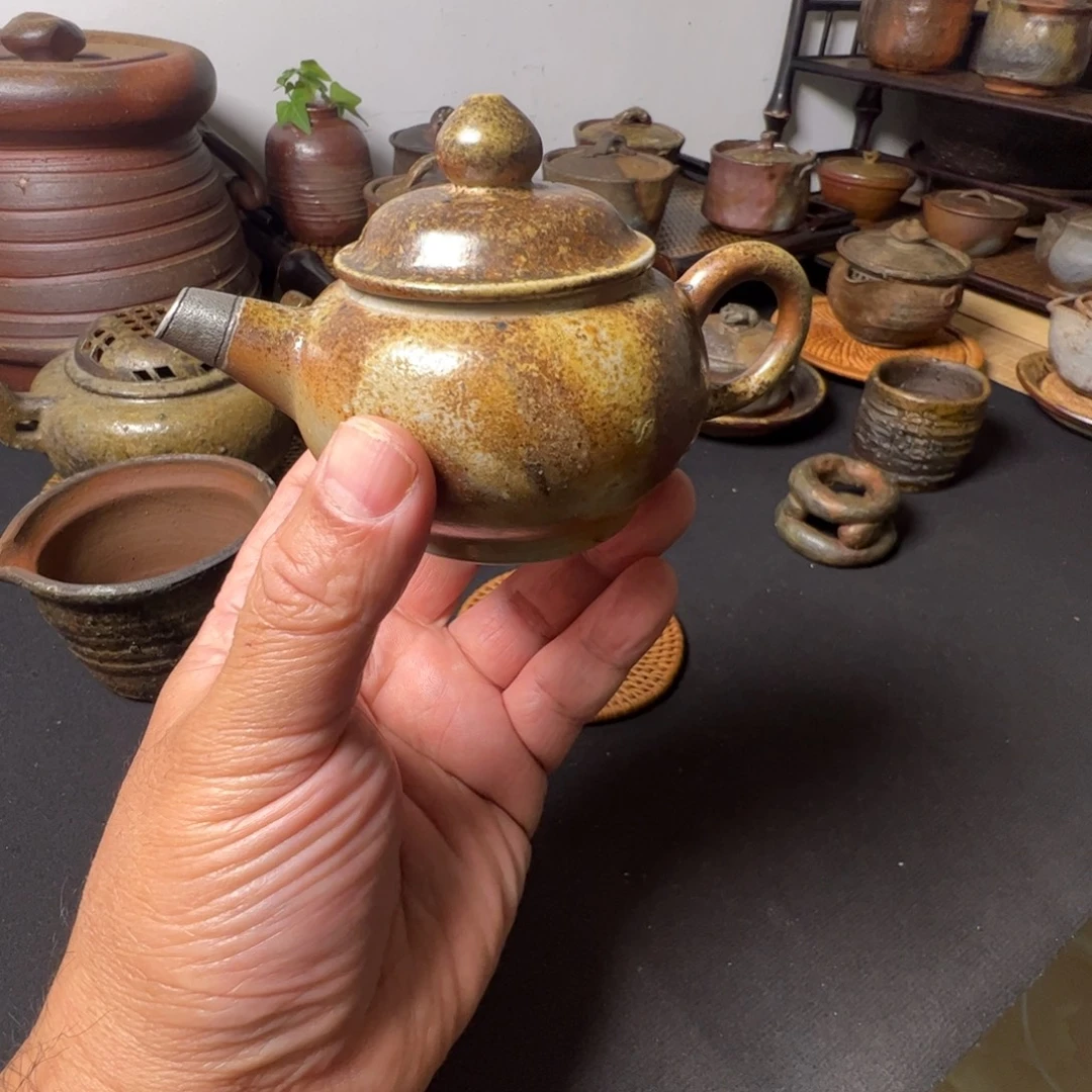 山本陶秀备前烧瑕疵