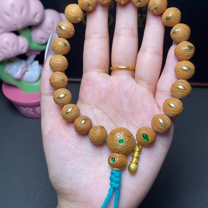 凤眼菩提手串张*尼泊尔