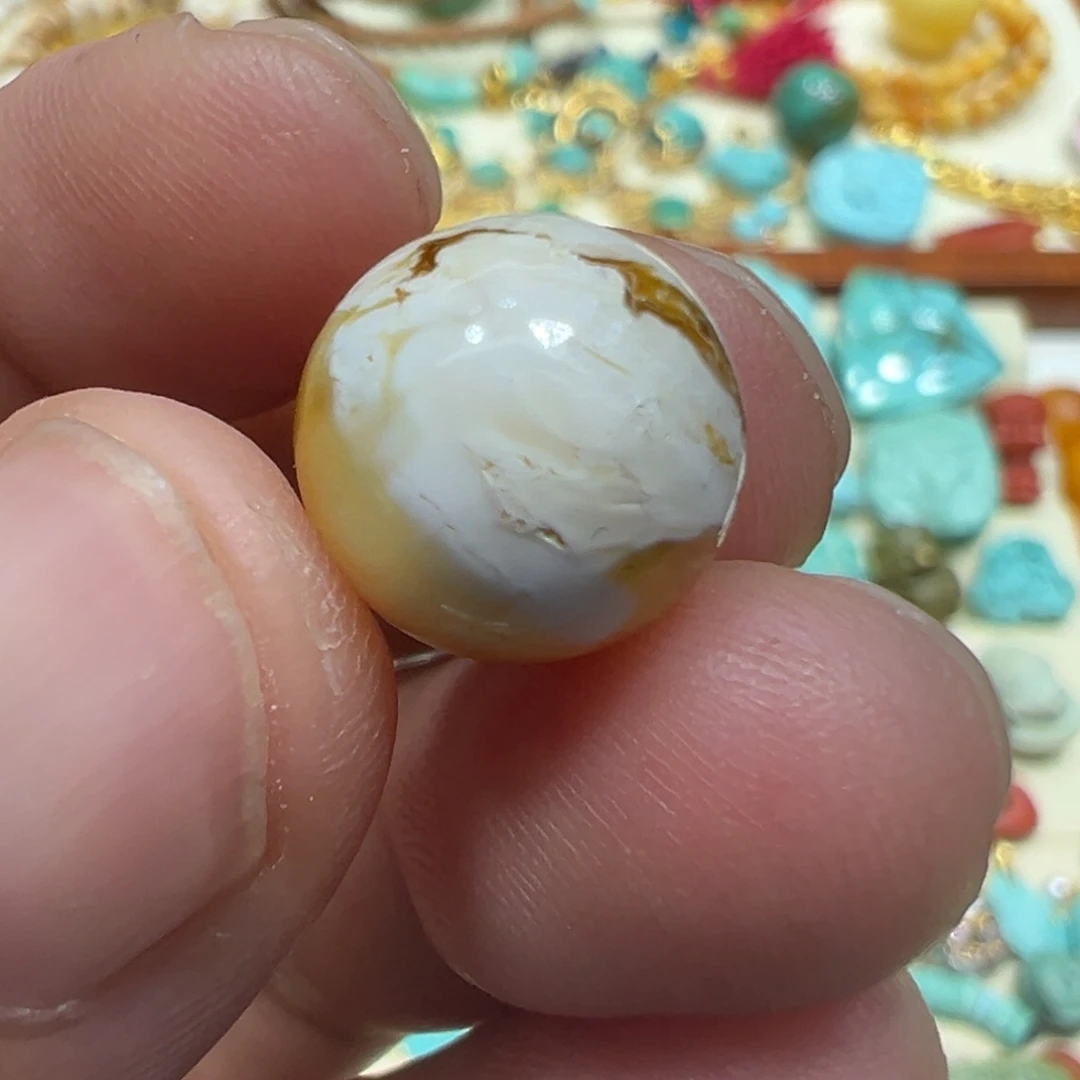 琥珀未镶嵌颈饰尺寸11