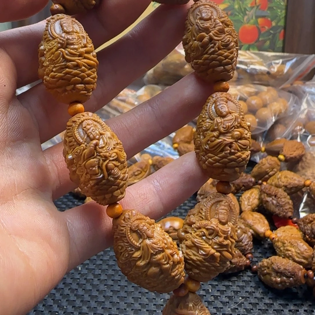 手串/手链橄榄核九龙观音