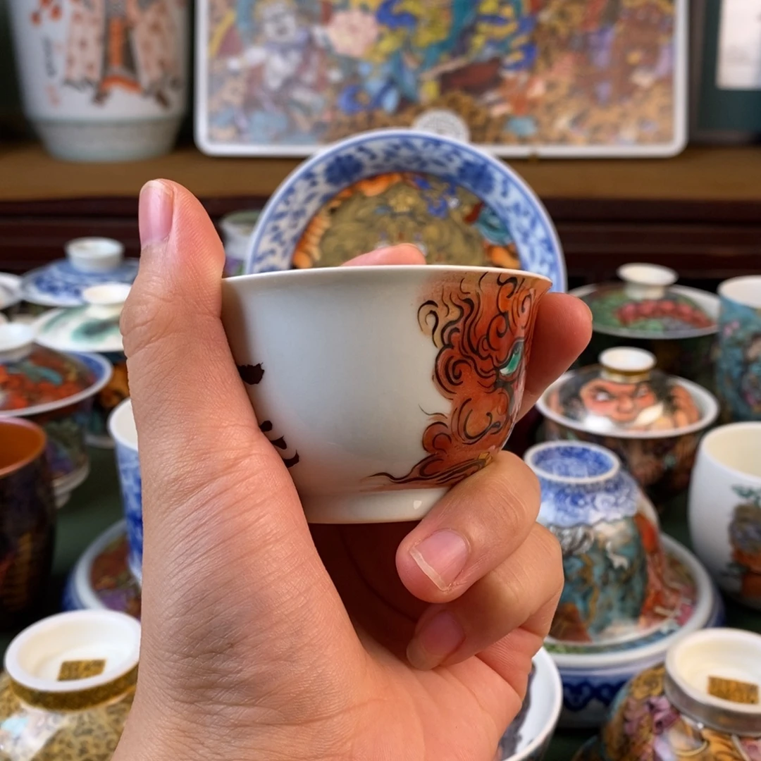 源***晔纯手工手绘陶瓷杯