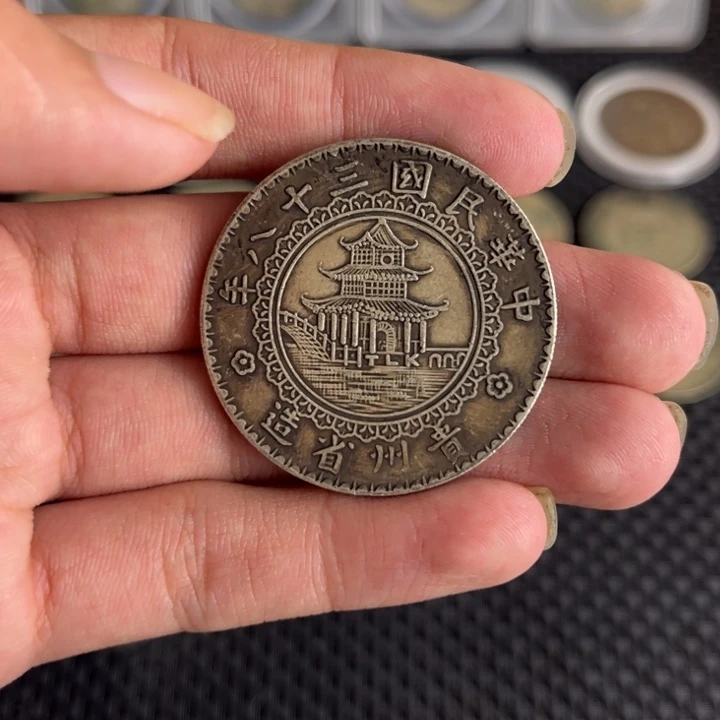 金属大头龙洋船洋工艺品