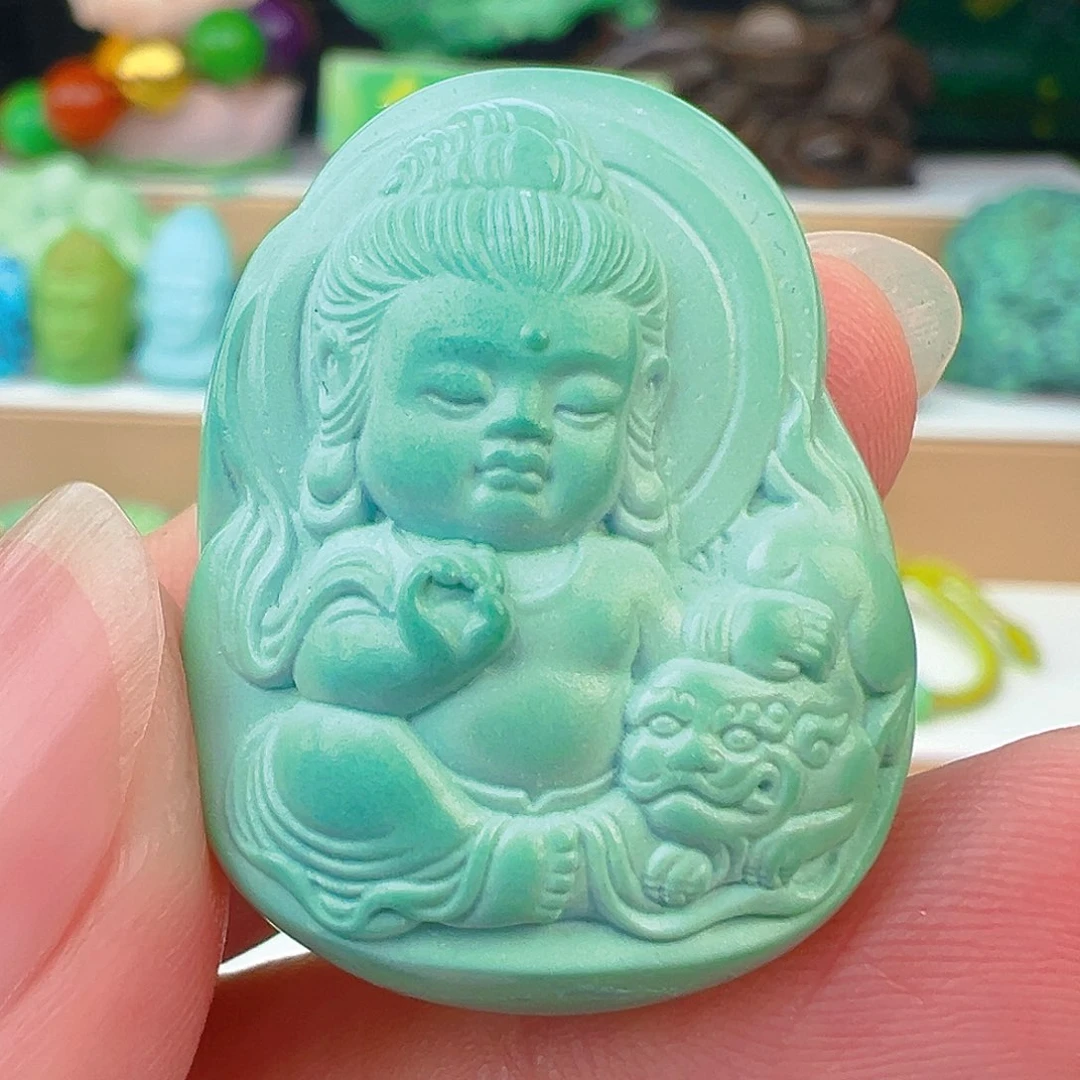 未镶嵌绿松石项链