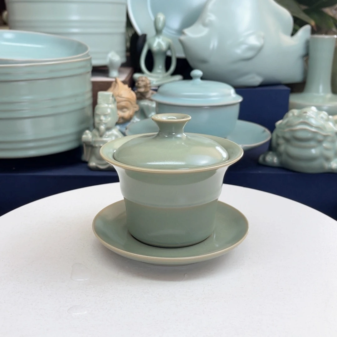 仿古一级三才盖碗啊啊啊