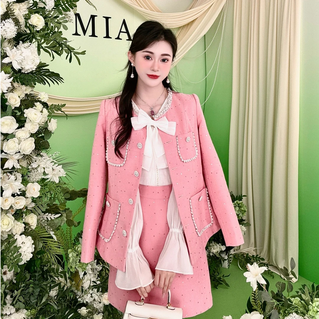 【MIA.G】【浮华世界】名媛小香风外套XY648