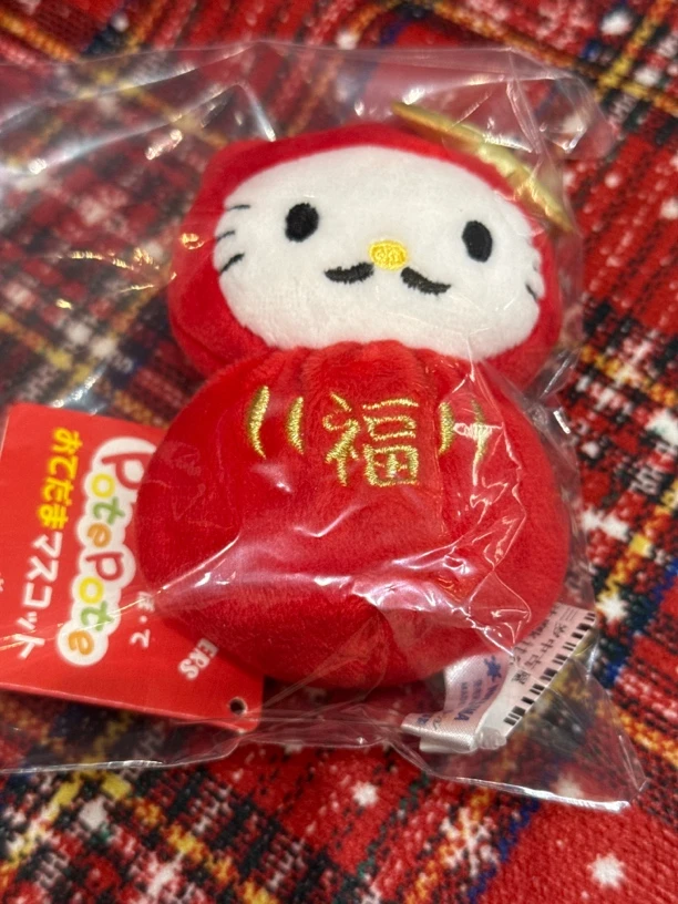 鱼尾专拍达摩福袋kitty公仔