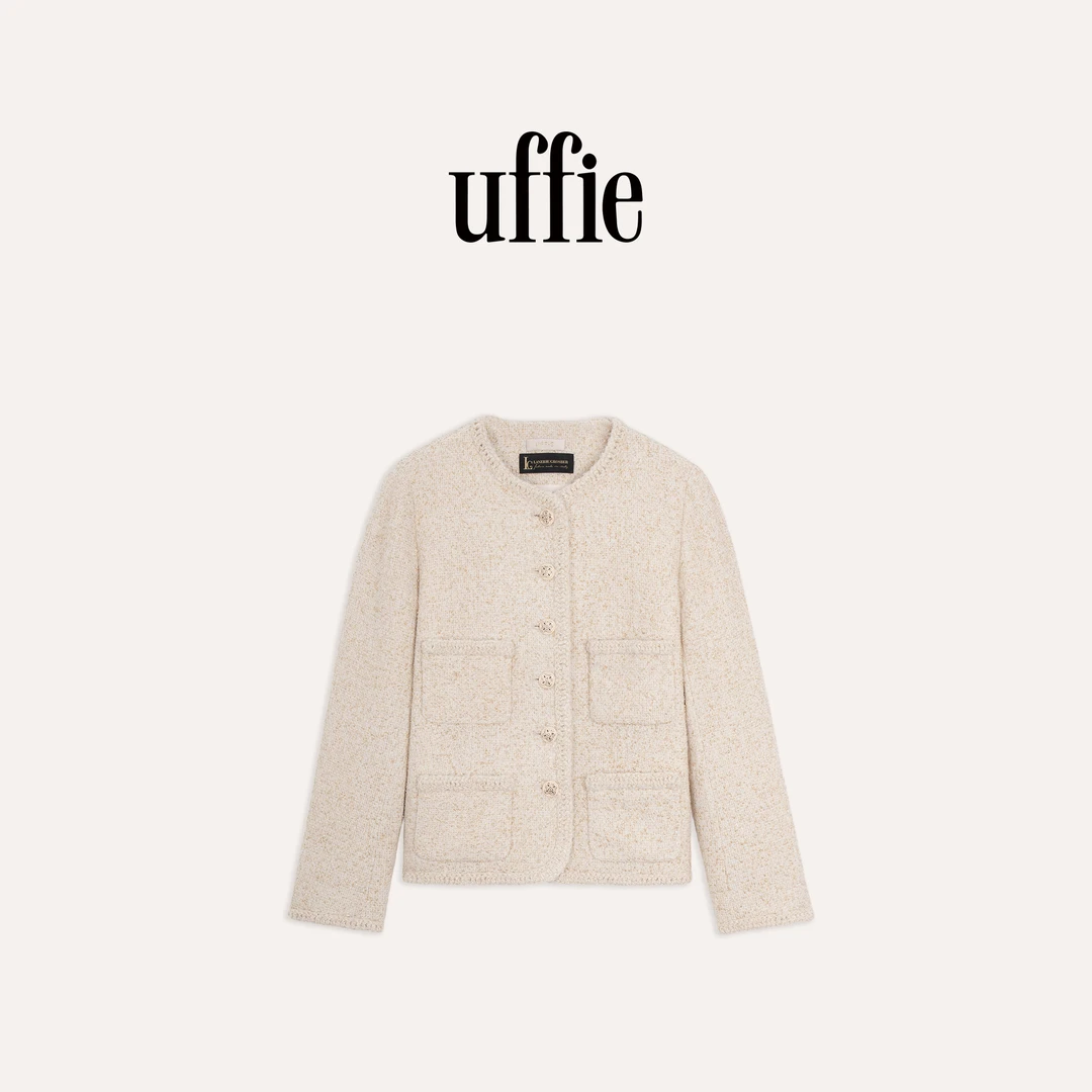 UFFIE于绘 流金粗花呢外套