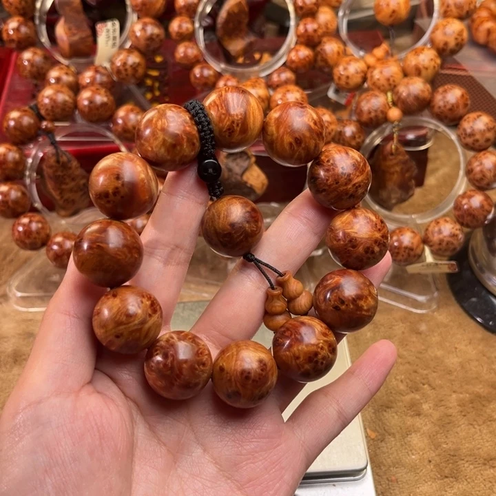 柏木（崖柏）手串/手链2.0金刚骨料