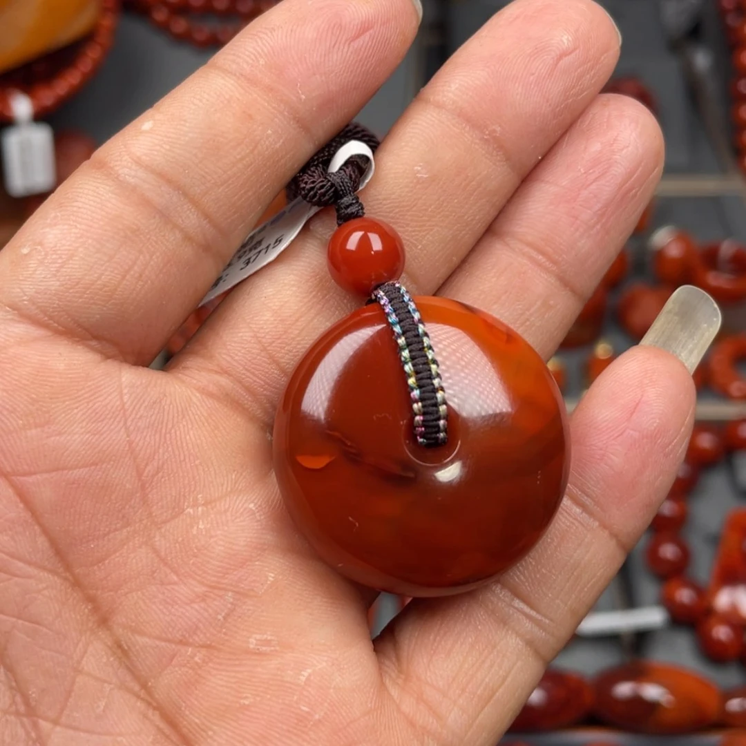 【闪购商品】南红玛瑙珠宝奇石未镶嵌吊坠