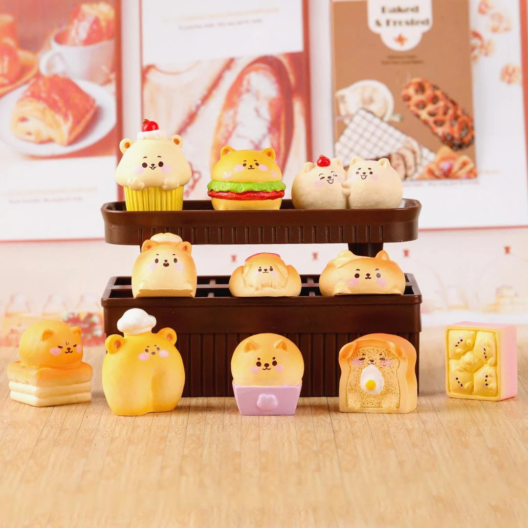 【九宫格玩法对对碰 许愿 三连 清台】款式可爱卡通面包小狗玩具