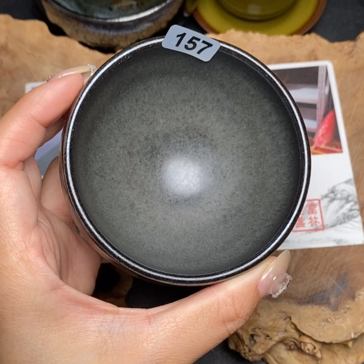 茶盏建窑建盏主人杯157
