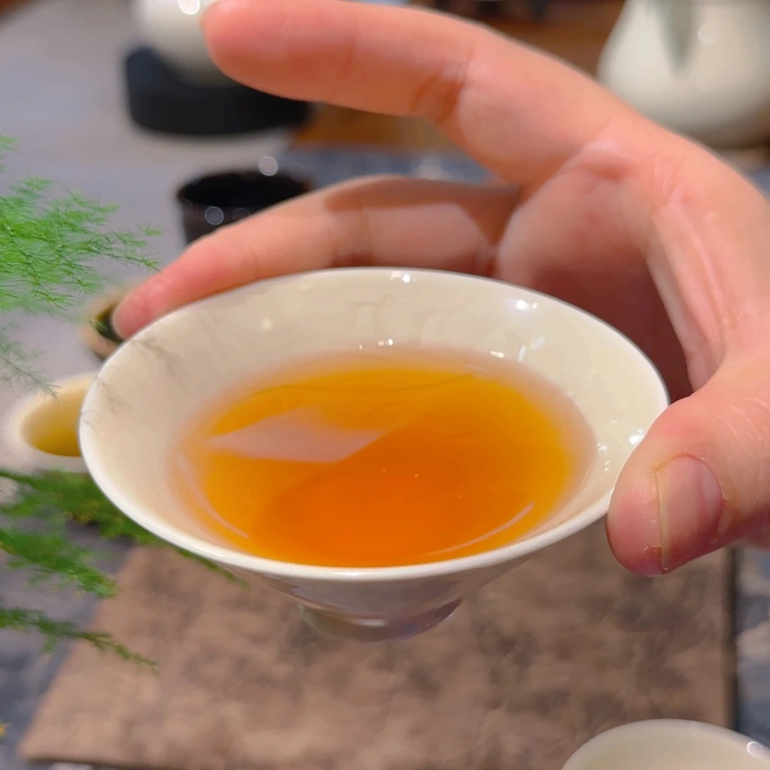 微澜定瓷 斗笠盏 内刻莲纹 薄胎