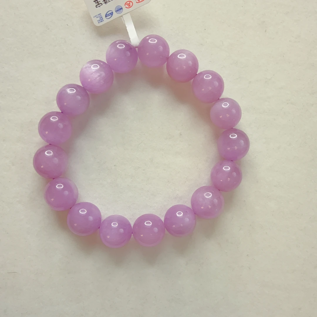 【汉韵轩珠宝】天然紫锂辉手串891