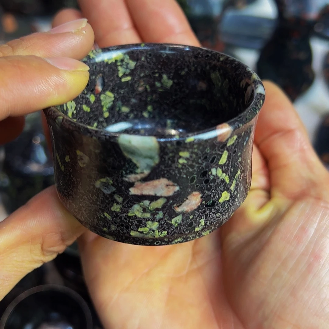 梅花玉鱼缸石茶周边微瑕不退不换