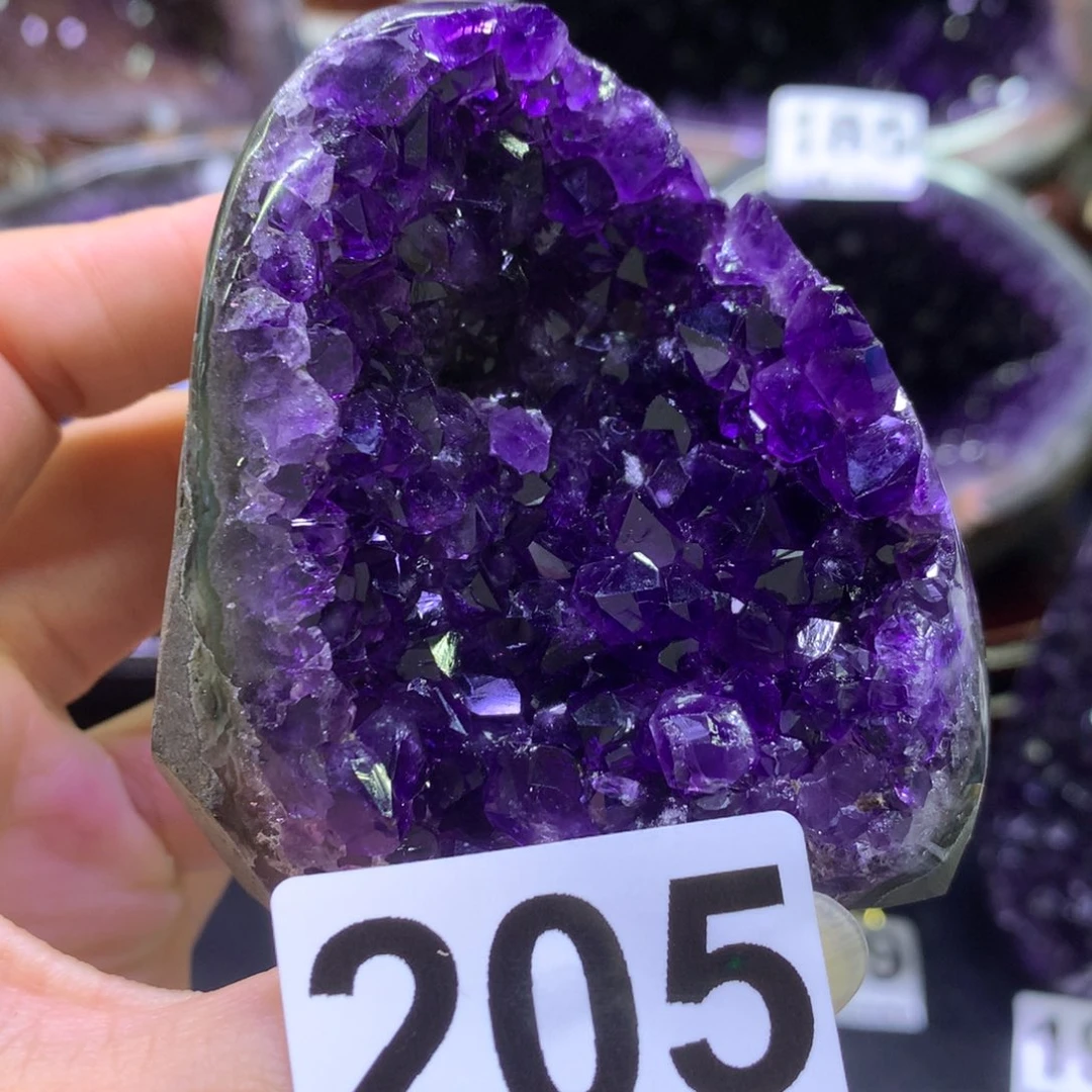 紫晶摆件未镶嵌水晶
