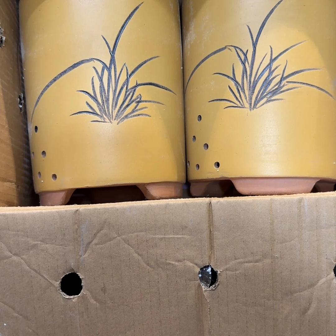 紫砂花盆口径14.18口径