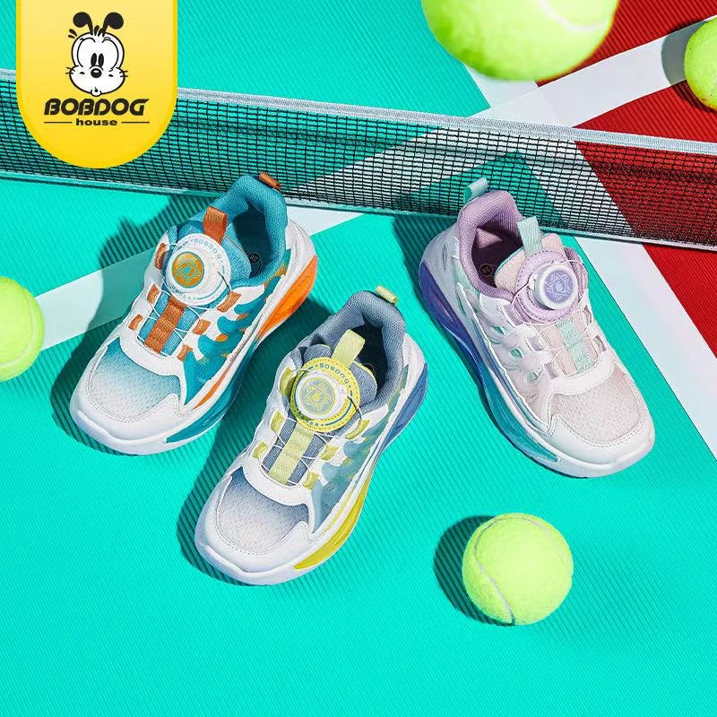 1721巴布豆童鞋篮球鞋旋转纽扣运动鞋男中大童鞋子爆款