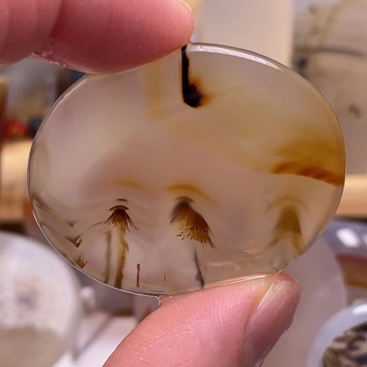 玛瑙/玉髓未镶嵌吊坠(不含链)