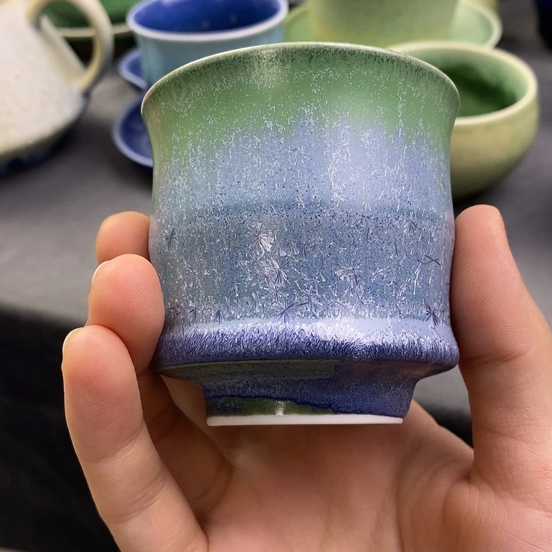 景德镇高温颜色釉杯