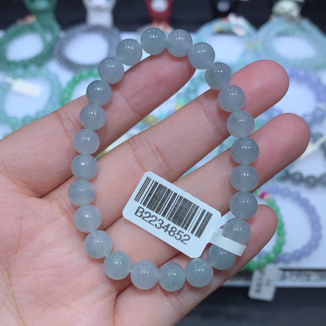 翡翠未镶嵌手串天然