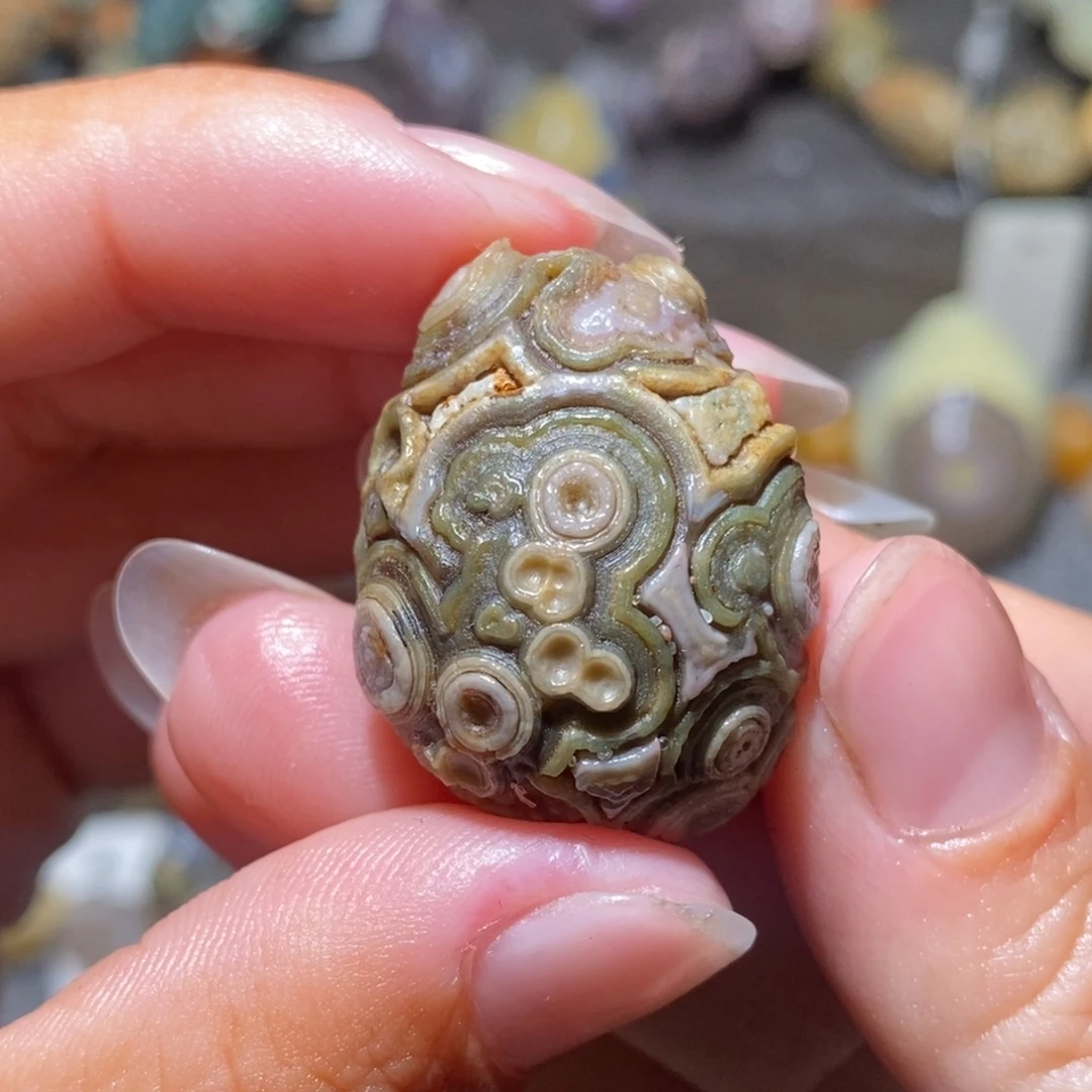 未镶嵌玛瑙/玉髓珠宝半成品