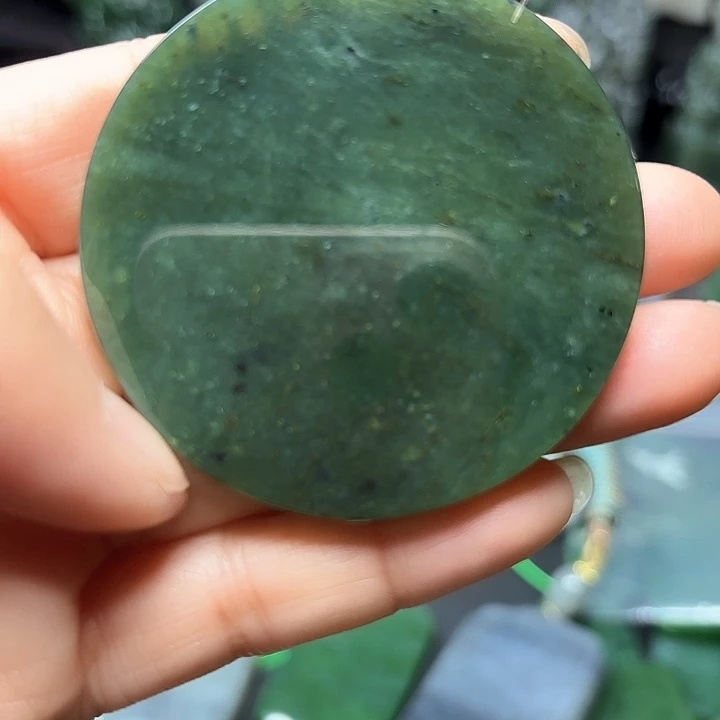 和田玉珠宝半成品未镶嵌