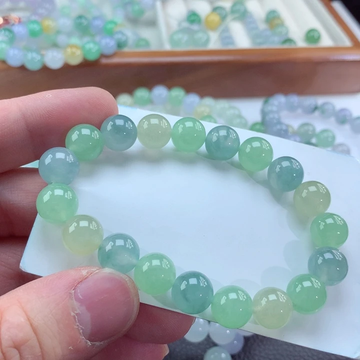 未镶嵌手链翡翠翡翠