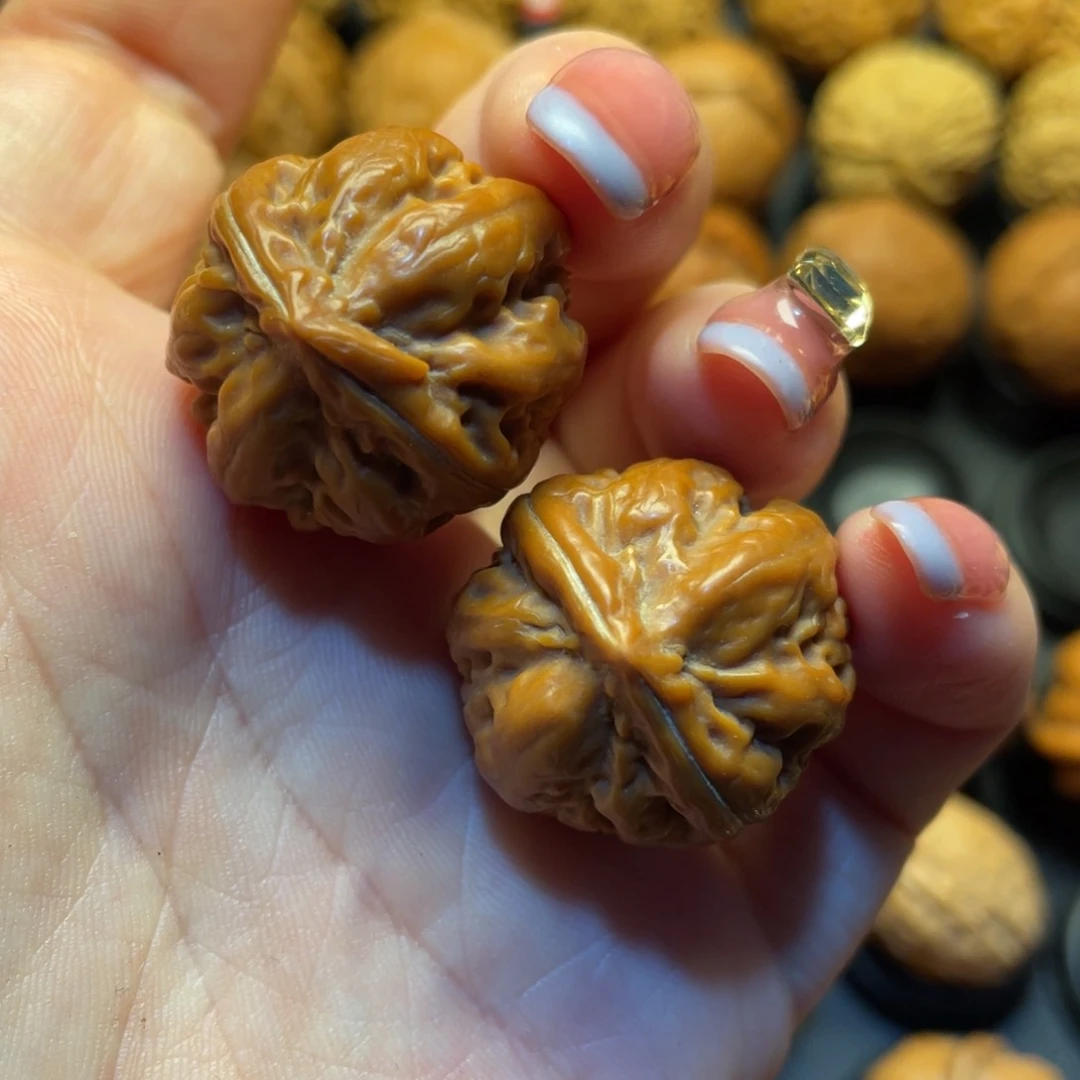 飞***猫文玩核桃把件核桃
