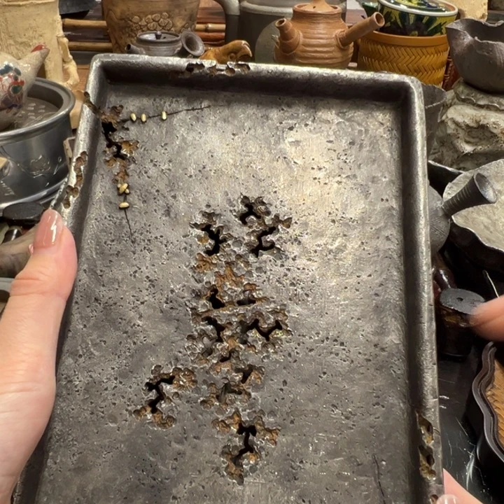 老锡壶承茶器茶器