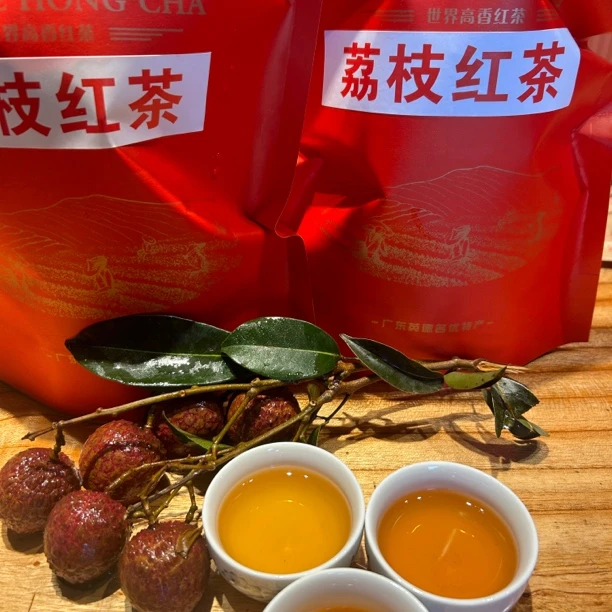 广东荔枝红茶英德红茶英红9号500克49