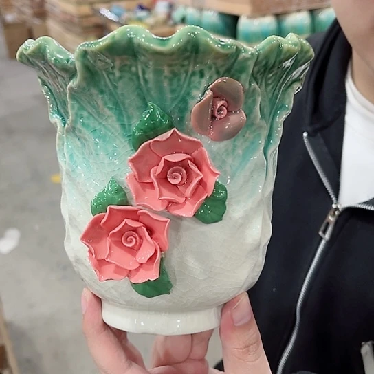 陶瓷陶瓷多肉精美花盆