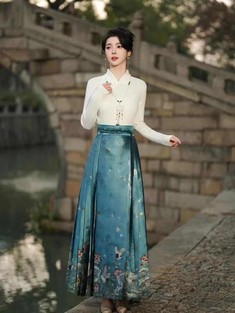 542款  新款国风马面裙复古中式