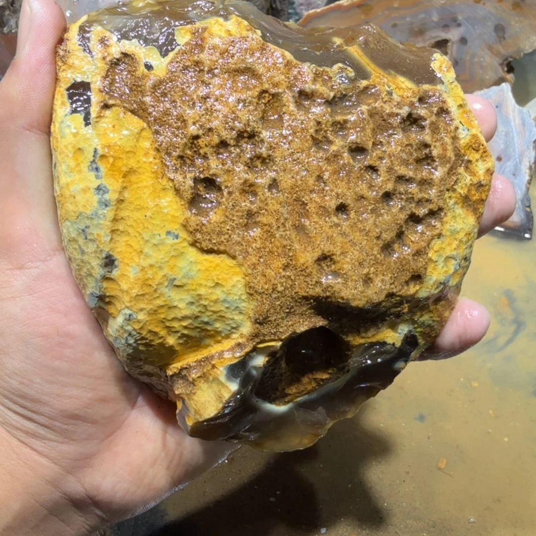 未镶嵌玛瑙/玉髓珠宝半成品