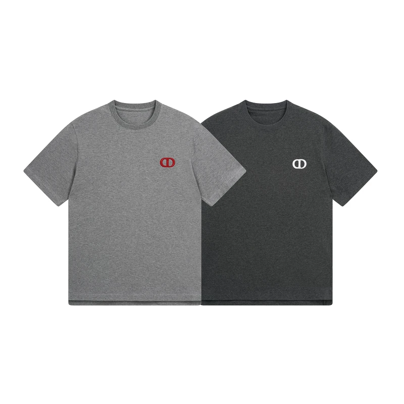 夏季潮流百搭小蜜蜂绣花半袖T恤