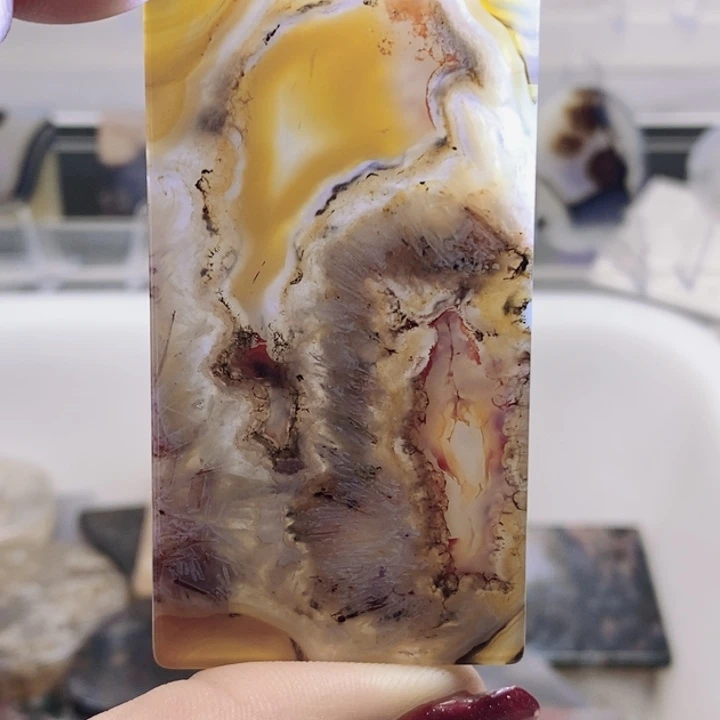 玛瑙/玉髓未镶嵌颈饰