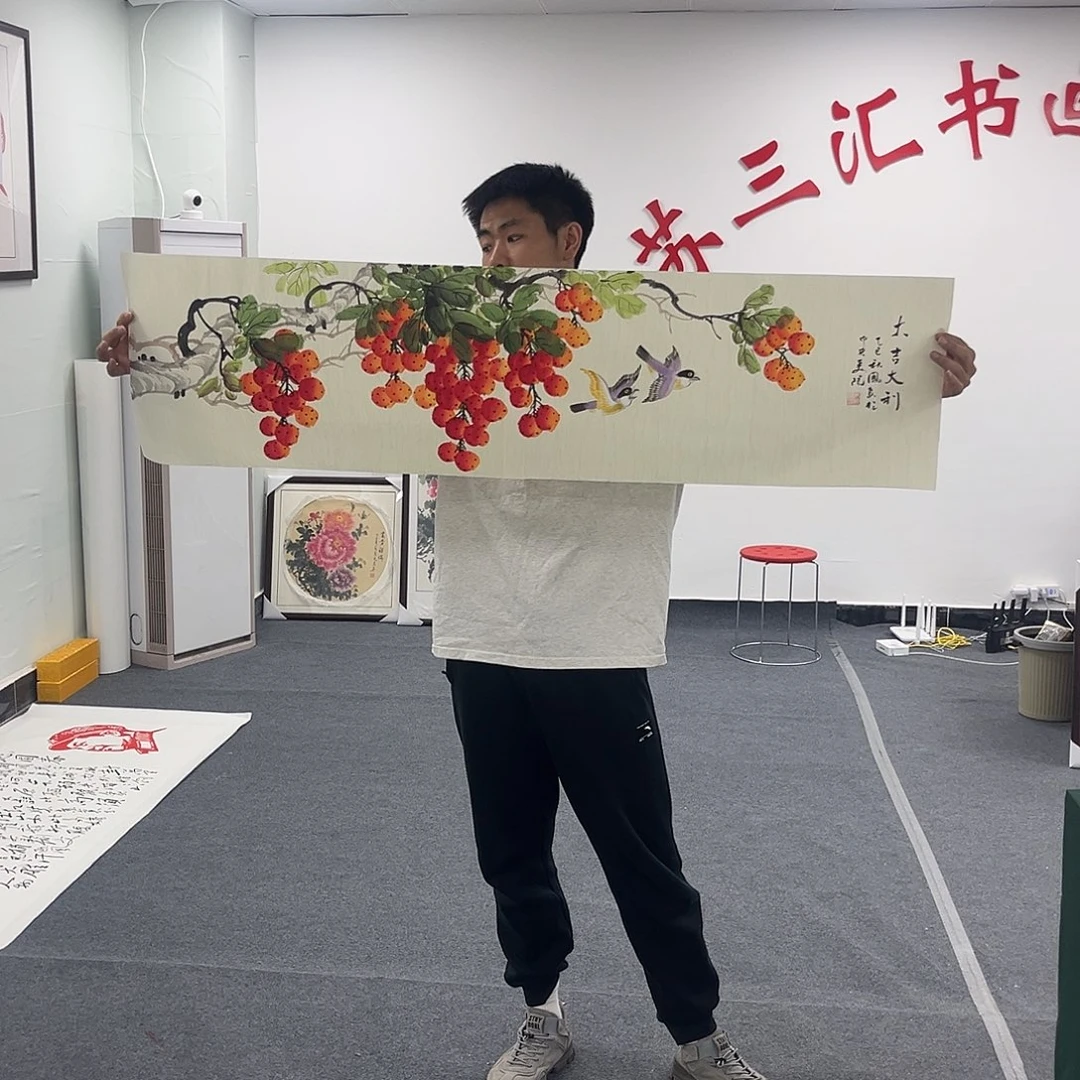 国画宣纸国画纯手绘作品