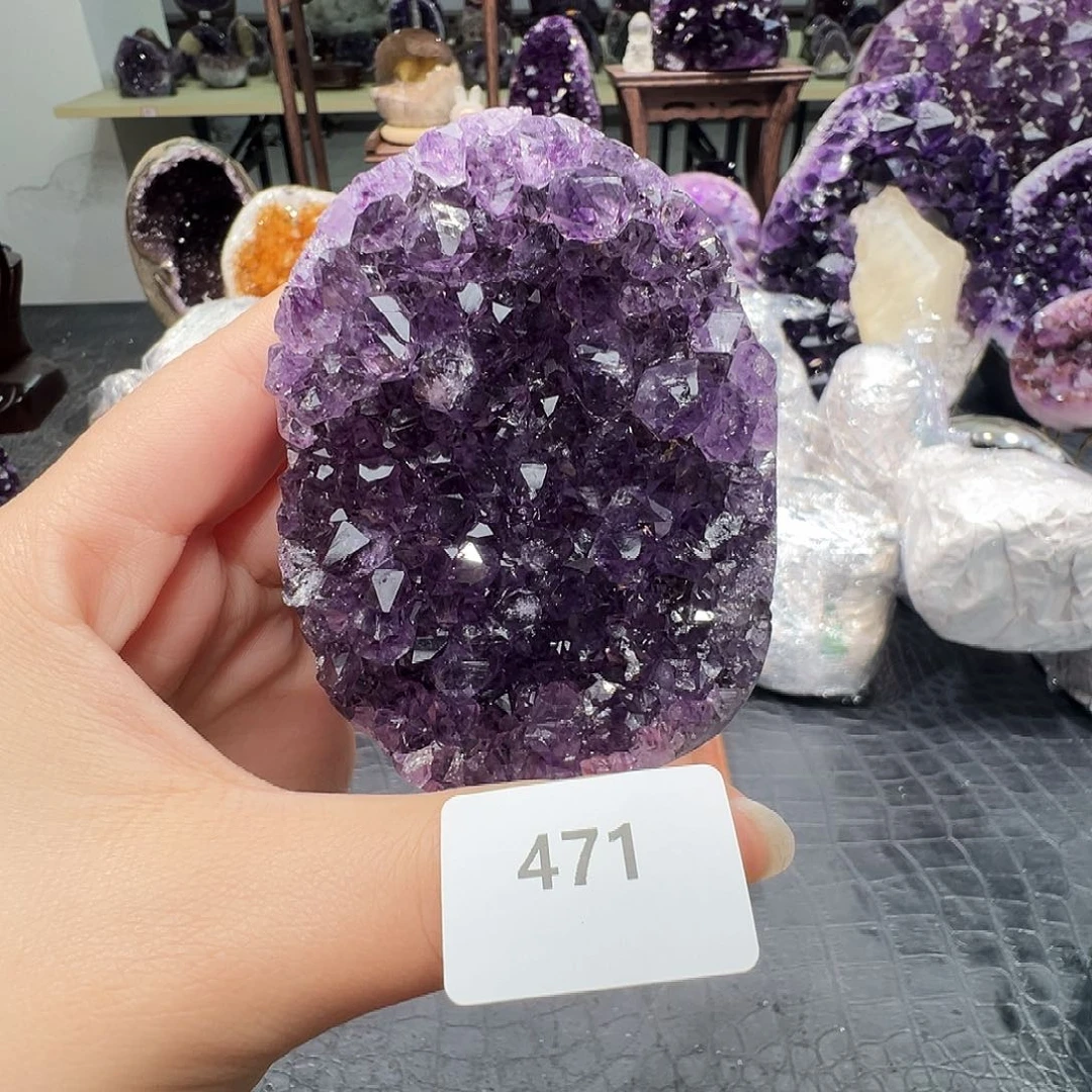 未镶嵌珠宝半成品紫晶